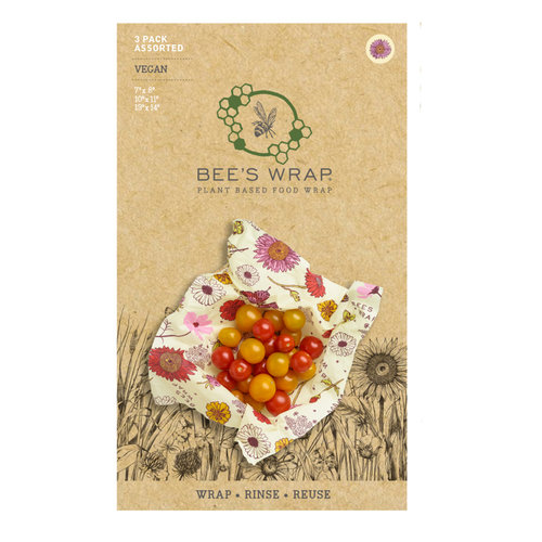 Bee's Wrap Veganer Wrap (S/M/L) - Meadow Magic