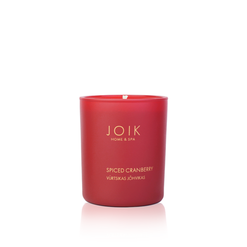 Joik Natural Scented Candle - Spiced Cranberry