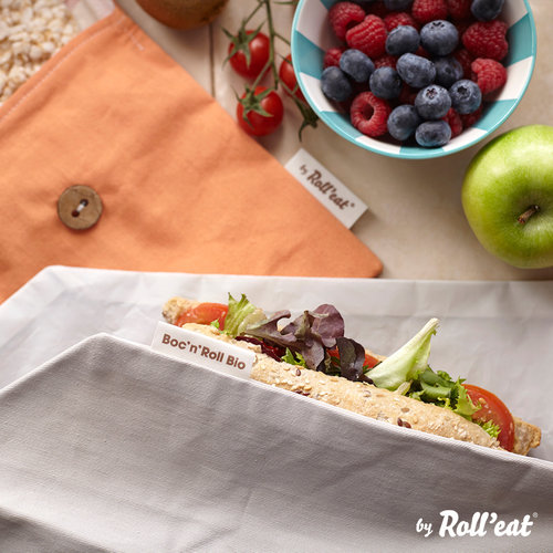 Roll'Eat Bio Boc'n'Roll Foodwrap - Oranje