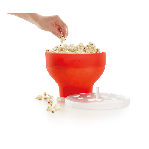 Lekue Faltbarer Popcorn-Maker aus Silikon für die Mikrowelle