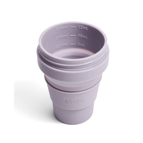 Stojo Foldable Coffee Cup 355ml - Lilac