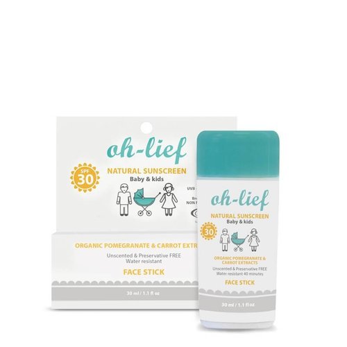 Oh Lief Natural Sunscreen Stick SPF30 - Kids Oh Lief Natural Sunscreen Stick SPF30 - Kids