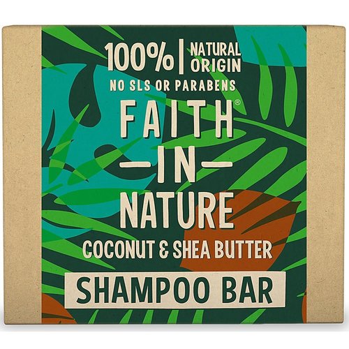 Faith In Nature Shampoo Bar Coconut & Shea Butter Faith In Nature Shampoo Bar Coconut & Shea Butter