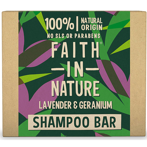 Faith In Nature Shampoo Bar Lavender & Geranium Faith In Nature Shampoo Bar Lavender & Geranium