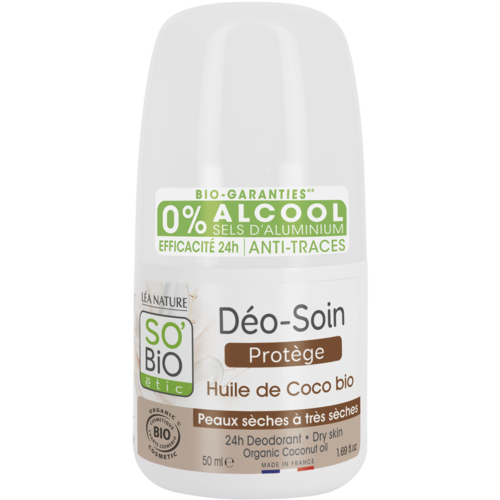 So'Bio Étic Deodorant Roll On - Coco (50ml) So'Bio Étic Deodorant Roll On - Coco (50ml)