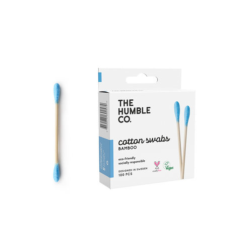 The Humble Co Bamboo Cotton Buds - Blue The Humble Co Bamboo Cotton Buds - Blue