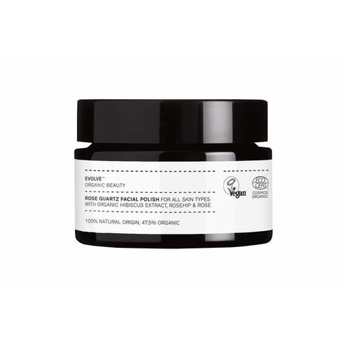 Evolve Beauty Rose Quartz Facial Polish (30ml) - Travel Size Evolve Beauty Rose Quartz Facial Polish (30ml) - Travel Size
