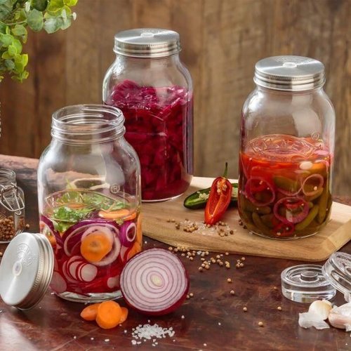 Kilner 2er Set Fermentationsgläser 1 Liter