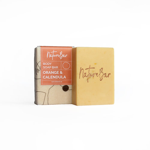 Nature Bar Orange & Calendula Soap Bar Nature Bar Orange & Calendula Soap Bar