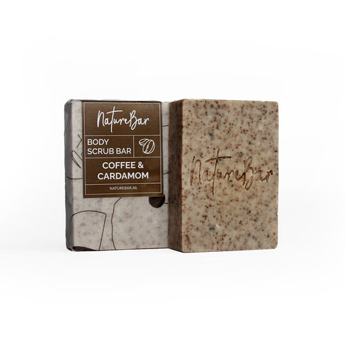 Nature Bar Coffee & Cardamom Scrub Soap Bar