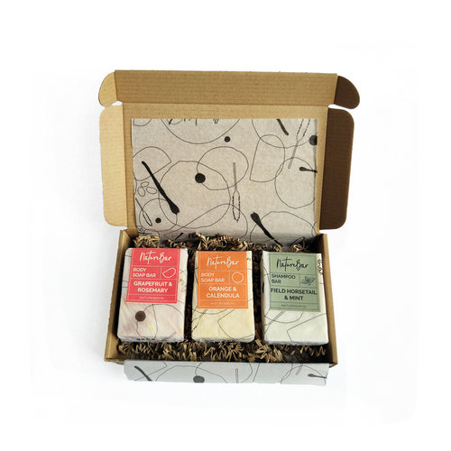 Nature Bar Bright & Refreshing Soap Bar Package Nature Bar Bright & Refreshing Soap Bar Package