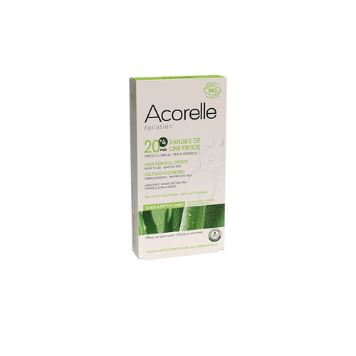 Acorelle Hair Removal Strips For Face X 20 + 4 Free Acorelle Hair Removal Strips For Face X 20 + 4 Free