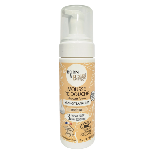 Born to Bio Ylang Ylang Bio Shower Foam (150ml) Born to Bio Ylang Ylang Bio Shower Foam (150ml)