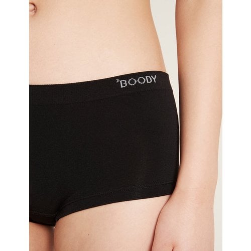 Boody Bamboo Boyleg Briefs Boxer - Schwarz