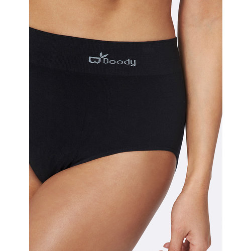 Boody Bamboo Full Briefs - Schwarz