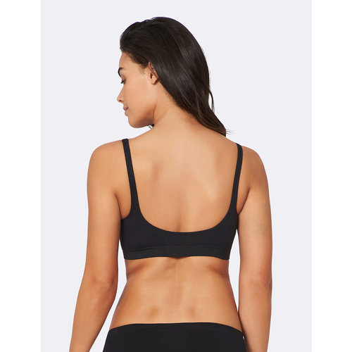 Boody Bamboe Shaper Crop BH - Schwarz