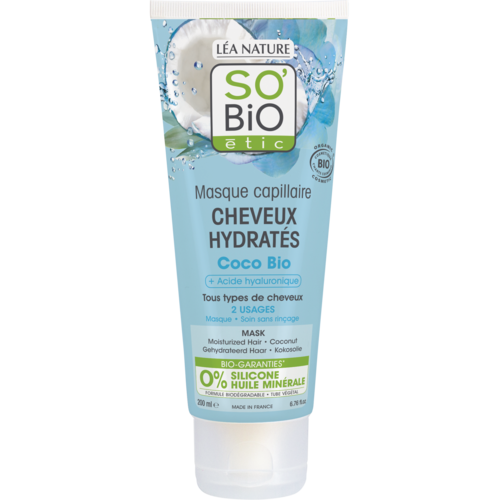 So'Bio Étic Haarmasker - Coco Hyaluronic Acid (200ml) So'Bio Étic Haarmasker - Coco Hyaluronic Acid (200ml)