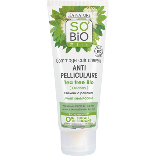 So'Bio Étic Hoofdhuidscrub Tea Tree Anti-Roos So'Bio Étic Hoofdhuidscrub Tea Tree Anti-Roos