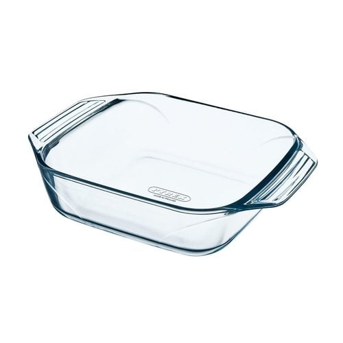 Pyrex Glasauflaufform Rechteckig mit Griffen 2,3 Liter