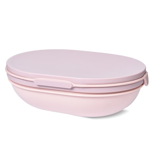 Hip Salad Bowl 1.1L Recycled Plastic - Pink