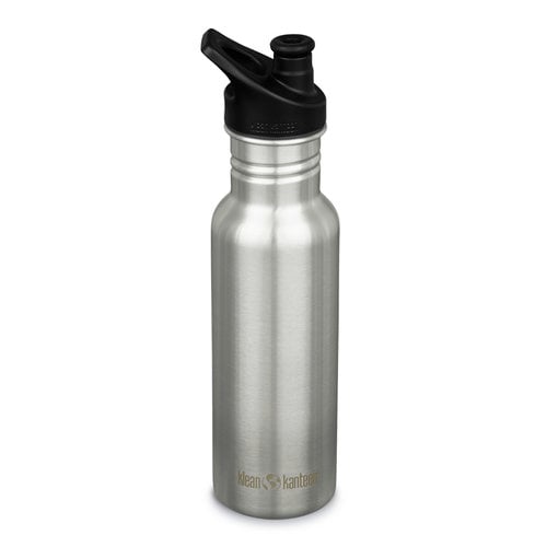 Klean Kanteen Stainless Steel Bottle Classic 532ml (w/Sport Cap)