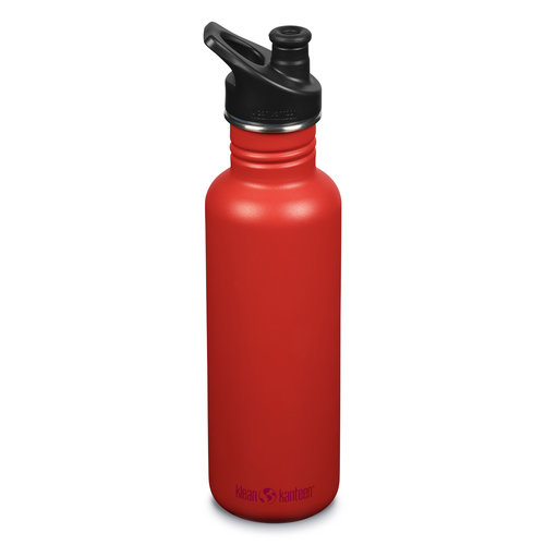 Klean Kanteen Edelstahlflasche Classic 800ml (mit Sportkappe)