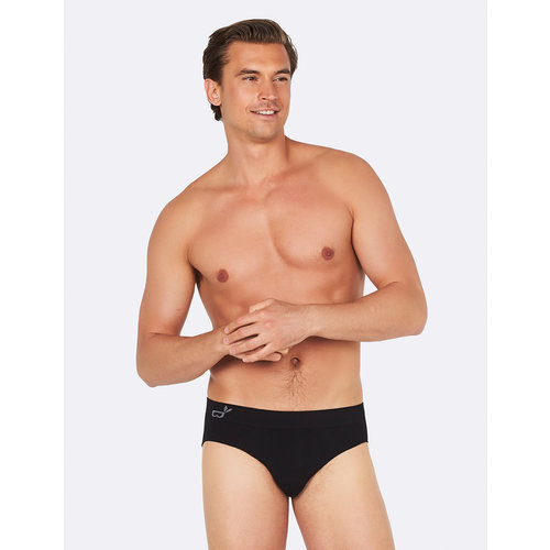 Boody Bamboo Men Briefs - Schwarz