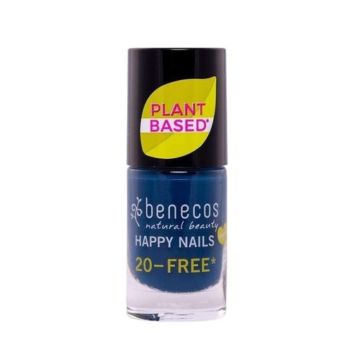Benecos Vegan Nail Polish 20 Free - Nordic Blue 5ml Benecos Vegan Nail Polish 20 Free - Nordic Blue 5ml