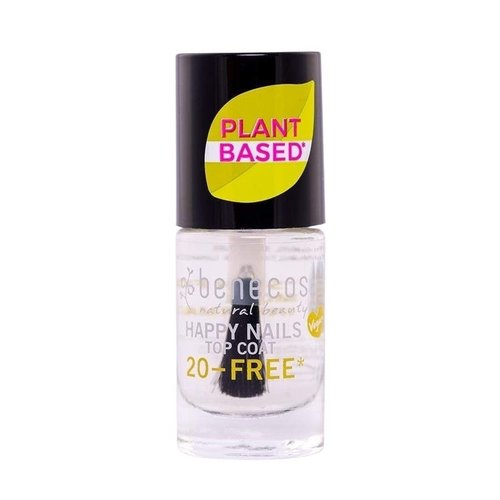 Benecos Vegan Nail Polish Top Coat 20 Free - Crystal Benecos Vegan Nail Polish Top Coat 20 Free - Crystal