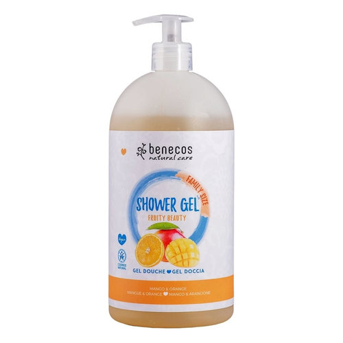 Benecos Natural Shower Gel - Fruity Beauty (950ml) Benecos Natural Shower Gel - Fruity Beauty (950ml)