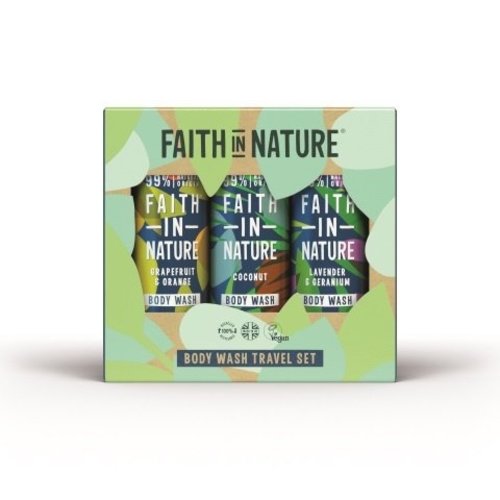 Faith In Nature Travel Set Body Wash Faith In Nature Travel Set Body Wash