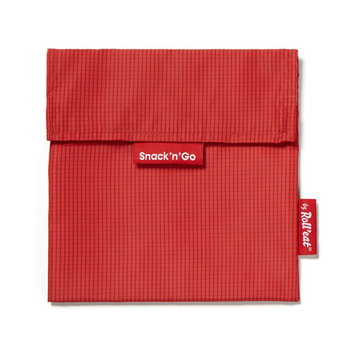 Roll'Eat Snack'n'Go Reusable Sandwich Bag - Active Red