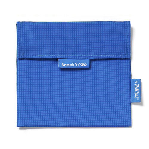 Roll'Eat Snack'n'Go Reusable Sandwich Bag - Active Blue