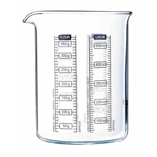 Pyrex Glazen Maatbeker 0,5l Pyrex Glazen Maatbeker 0,5l