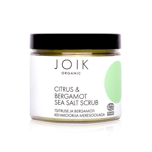 Joik Vegan Citrus & Bergamot Sea Salt Scrub (240gr)