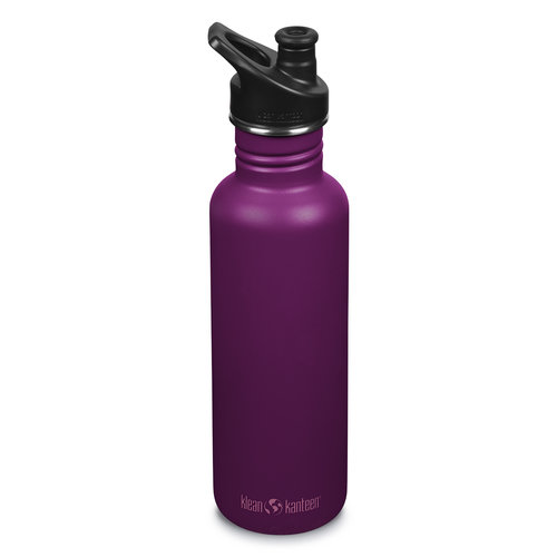 Klean Kanteen Stainless Steel Bottle Classic 800ml (w/Sport Cap)