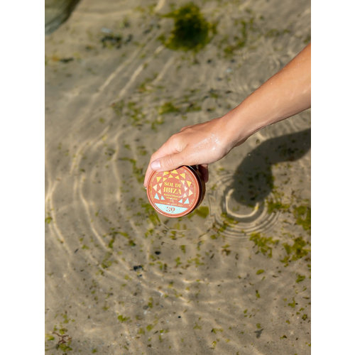 Sol de Ibiza Vegan Minerale Zonnebrand - SPF 30 (100g) - Bewust Puur!