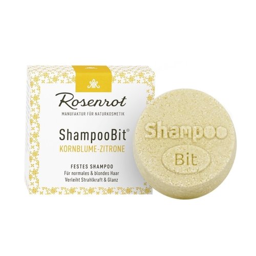 Rosenrot Shampoo Bar Cornflower Lemon (60g)