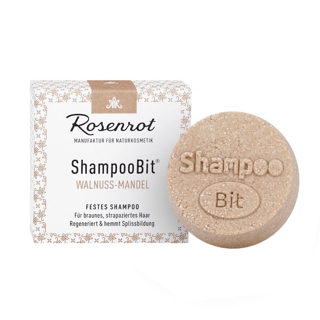 Rosenrot Shampoo Bar Walnoot Amandel (60g)