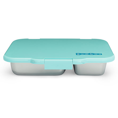 Yumbox Presto RVS Auslaufsichere Bento Box - Tulum Aqua