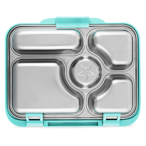 Yumbox Presto	RVS Lekvrije Bento Box - Tulum Aqua