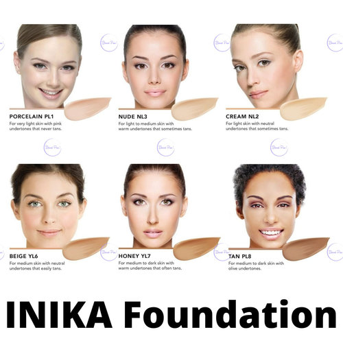 Inika Liquid Foundation with Hyaluronic Acid