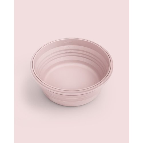 Stojo Collapsible Silicone Bowl - Carnation (1065ml)