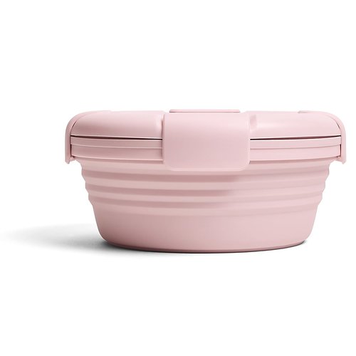 Stojo Collapsible Silicone Bowl - Carnation (1065ml) Stojo Collapsible Silicone Bowl - Carnation (1065ml)