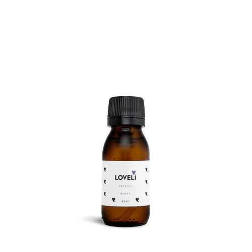 Loveli Refill Face Oil - Night Zonder Pompje (60ml) Loveli Refill Face Oil - Night Zonder Pompje (60ml)