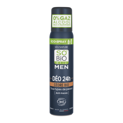 So'Bio Étic For Men Deo Spray Cedar Bio (100ml) So'Bio Étic For Men Deo Spray Cedar Bio (100ml)