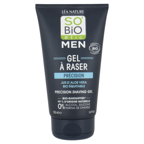 So'Bio Étic For Men Scheergel Aloe Vera (150ml) So'Bio Étic For Men Scheergel Aloe Vera (150ml)