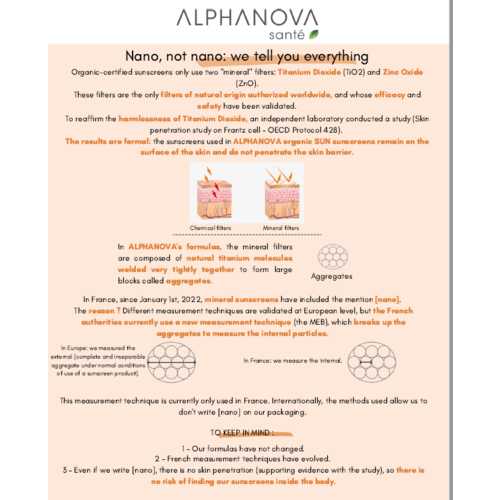 Alphanova Sun BIO SPF 50+ BABY Sun Milk