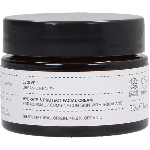 Evolve Beauty Hydrate & Protect Facial Cream (30ml) - Travel Size Evolve Beauty Hydrate & Protect Facial Cream (30ml) - Travel Size