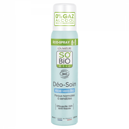 So'Bio Étic Deodorant Spray - Aloe Vera (100ml) So'Bio Étic Deodorant Spray - Aloe Vera (100ml)